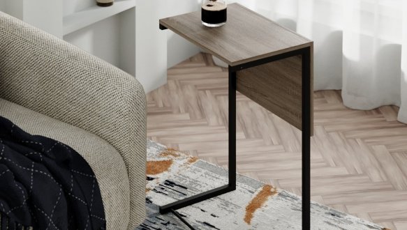 Стіл-трансформер Just Fiji Дуб вінтаж оксид/Чорний 0