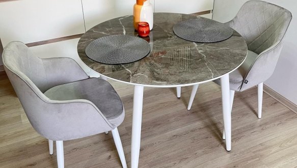 Стол кухонный Джем Oliver / Олівер 90 см 8