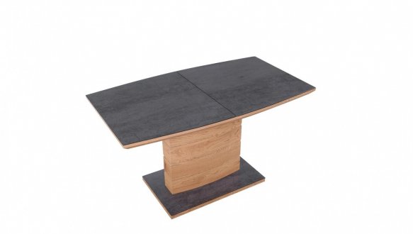 Стол Concord темно-серый/дуб золотой 5