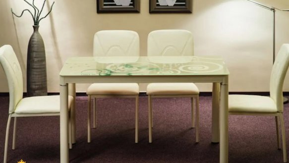 Стіл Damar 100х60 Беж 6