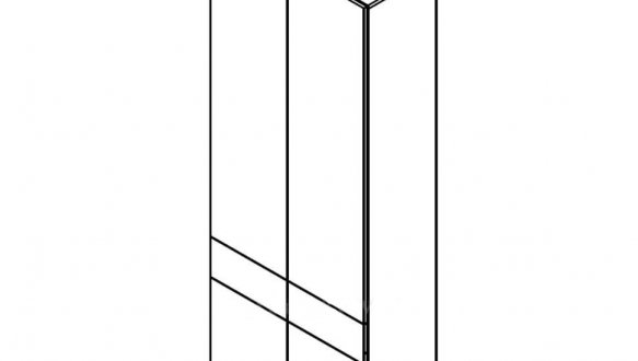 Шафа SZF4D2S Верто Дуб сонома / Кашемір 0