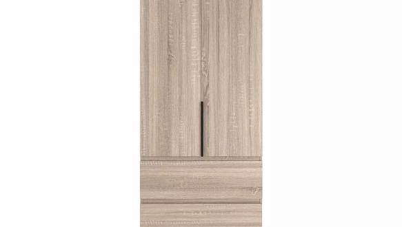 Шкаф в спальню двухдверный с ящиками Art In Head Light 80 см 6