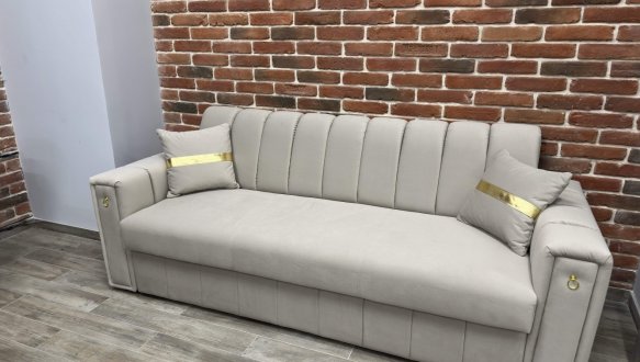 Диван раскладной дельфин СКМ Глем 240 см 4