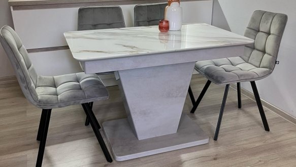 Стіл кухонний розкладний Джем Slide / Слайд 110-150 см 15