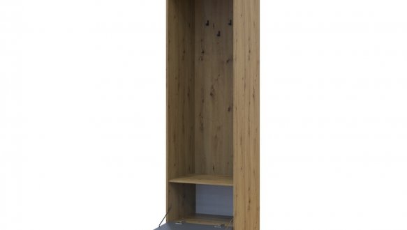 Пенал-вешалка Doros Ронди Дуб Артизан / Графит 1