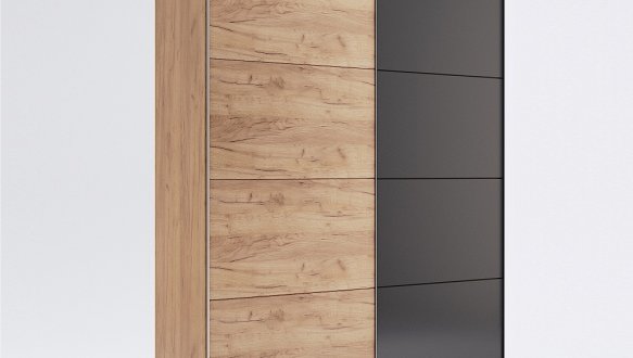 Шкаф-купе Миромарк Луна 2 дверный дуб крафт 150 см