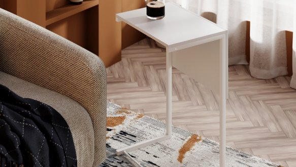 Стол-трасформер Just Fiji Белый/Белый 1