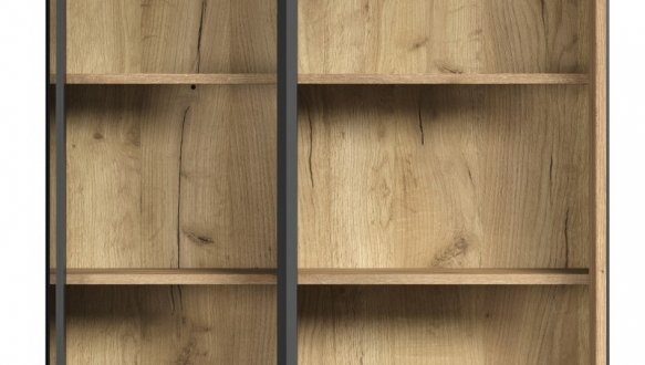 Вітрина висяча 2D1W графіт Esteban 4