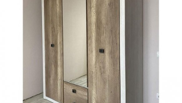 Шкаф SZF3D2S ВМК Украина Коен ІІ 3 дверный дуб корабельный 164 см 0