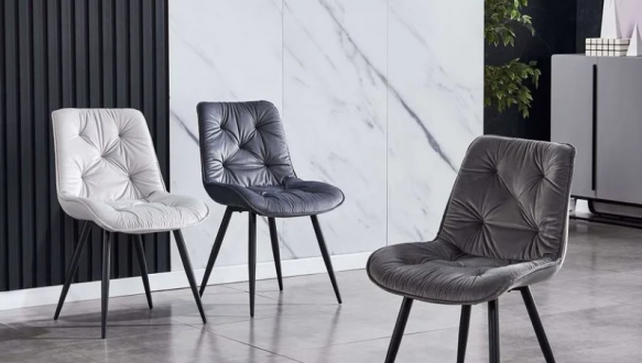 Стул STYLE светло-серый 5