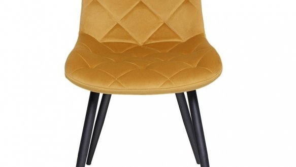 Стул M-45 горчичный + черный 4
