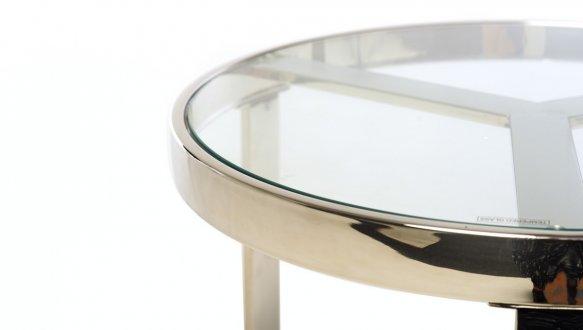 Стол кофейный CB-2 прозрачный 6