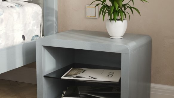 Тумба приліжкова Arbor Drev Gloria/Глорія скло 6