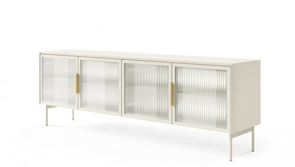 Тумба під ТВ 4D/181 з підсвіткою кашемір Lumi 2