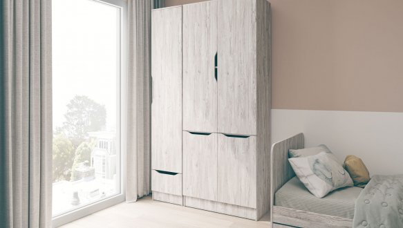 Модульная детская Loki/Локи Світ Меблів Светлый Антвуд 2