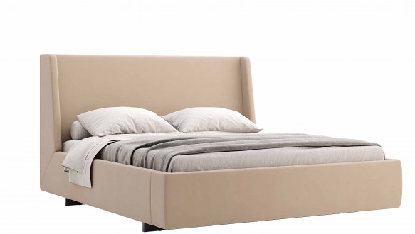 Кровать мягкая двуспальная Миромарк Бруно 160 без вклада