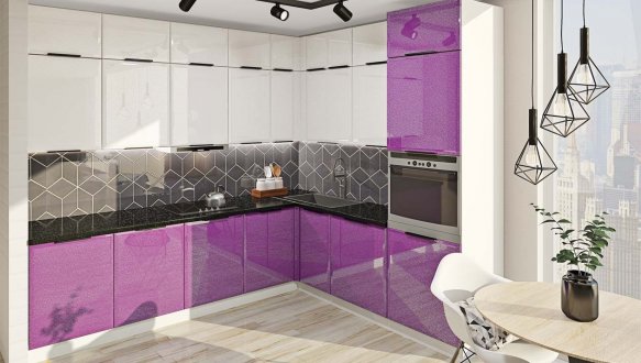 Модульна кухня Хай-тек глянець 16