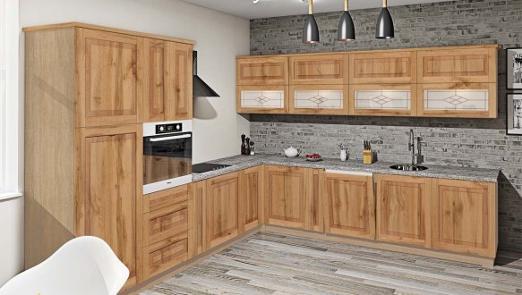 Модульна кухня Французький Престиж з друком 12