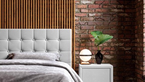 Кровать мягкая Виорина деко Quattro / Кватро с подъемным механизмом и нишей для белья 6