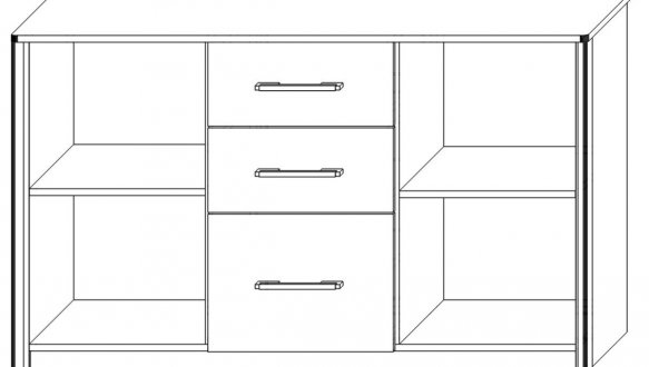 Комод Скарлет 1