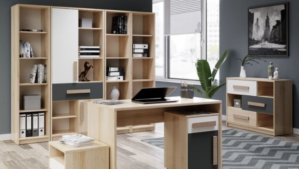 Шафа 2Д/1Ш Сокме Айго 2 дверна бук пісочний 84 см 4