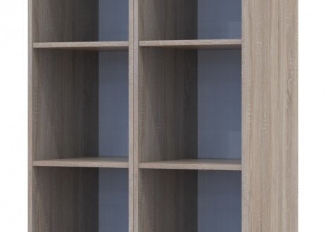 Шафа Дорос Гелар дуб сонома 2 Дзеркала 78 см 0