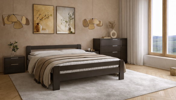 Спальня Light/Лайт DrevKO з комодом 2D3S та тумбами