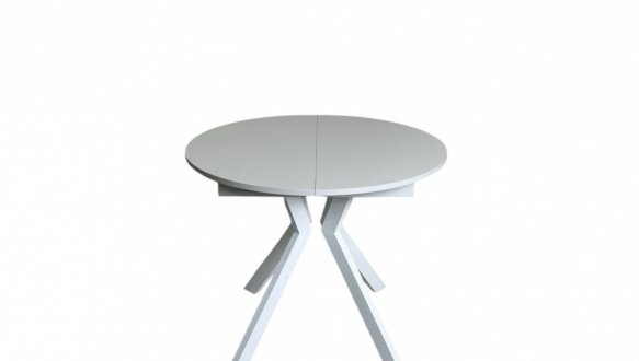 Стіл круглий розкладний MebliRoMax Parker slide / Паркер Слайд D800 19