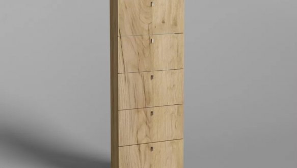 Тумба для обуви №2 Matroluxe на 5 ящиков 5