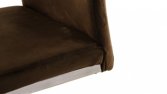 Стул S-120 коричневый велюр 8