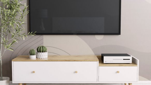 Тумба під телевізор на 2 шухляди Art in Head Asgard / Асгард