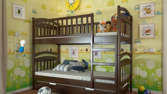 Двоярусне ліжко Смайл 4