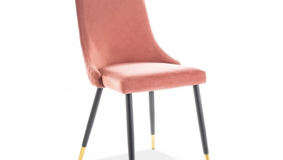 Стул Piano Velvet античный розовый