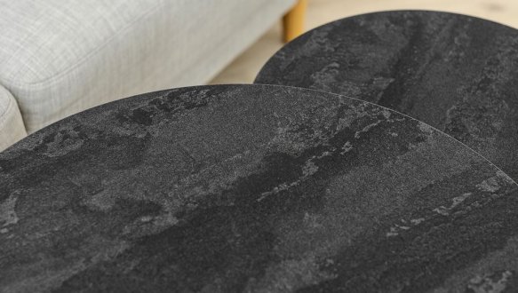 Набор столиков Модерн S+M угольный камень 1