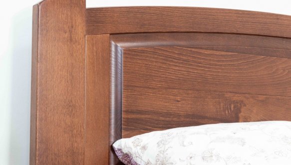 Ліжко дерев'яне Дрімка Едель з підйомним механізмом та нішею для білизни Бук 4