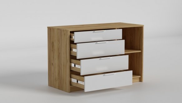 Комод Аура №3 с крышкой 32 мм MatroLuxe 0