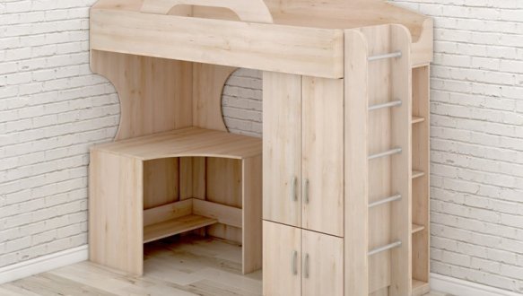 Кровать-чердак Квест-ХS2 4