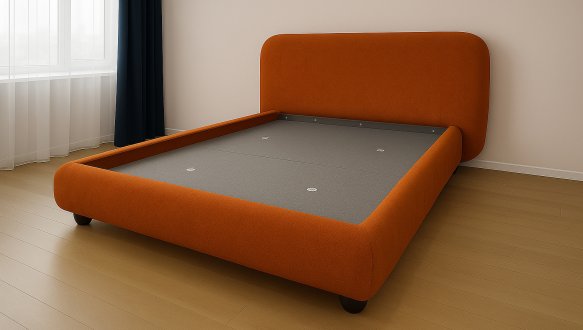 Кровать мягкая Городок меблі Виола без подъемного механизма