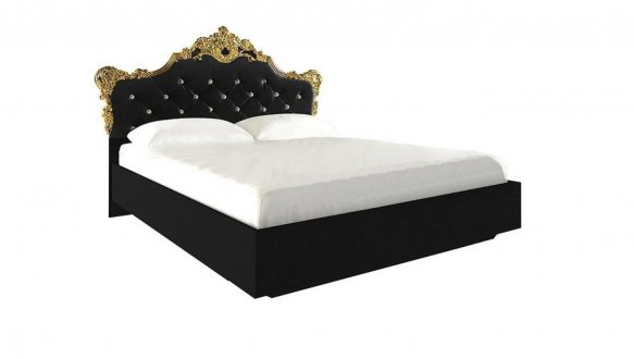 Кровать с мягкой спинкой и подъёмным механизмом 1,6х2,0 Дженнифер