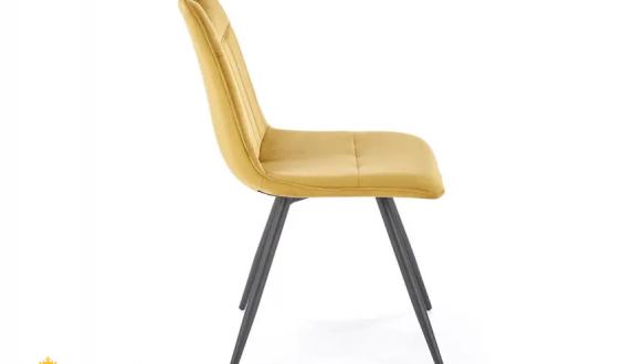 Стул K-521 горчичный/черный 2