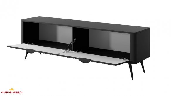 Тумба під ТВ Lante/Ланте RTV163 2D Чорний Perfect Home Ширина 163 см 3