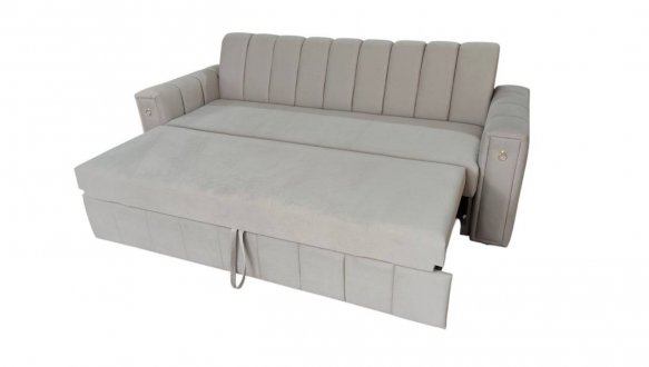 Диван раскладной дельфин СКМ Глем 240 см 7