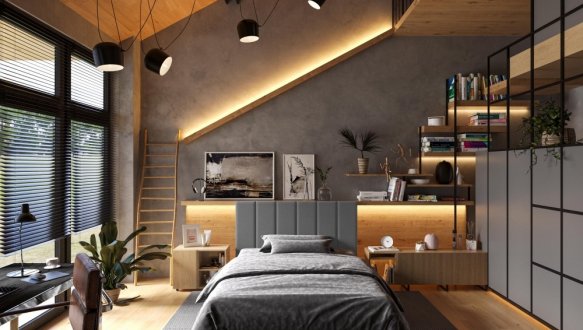 Ліжко м'яке двоспальне Віоріна Деко Лайн з підйомним механізмом та нішею для білизни 15