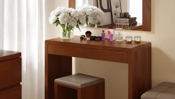 Туалетный столик с пуфом Регина 8