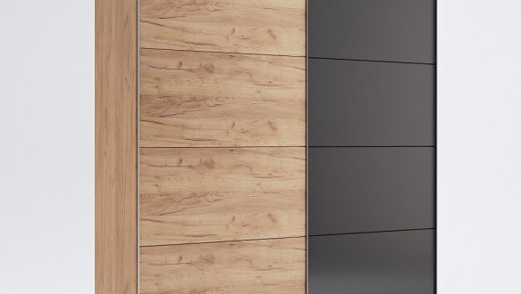 Шафа-купе Міромарк Луна 2 дверна дуб крафт 200 см