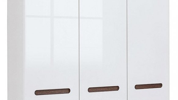 Шкаф SZF3D/21/18 BRW Poland Azteca trio 3 дверный белый 180 см 2