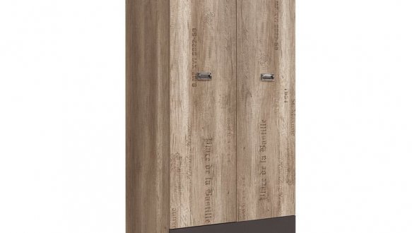 Шкаф SZF2D2S BRW Poland Malcolm 2 дверный дуб каньйон 3