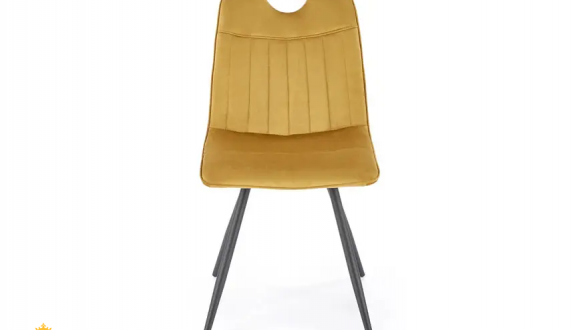 Стул K-521 горчичный/черный 0