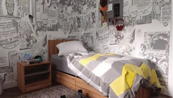 Прикроватная тумбочка Бум 0