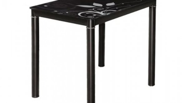 Стол Damar 80х60 Черный 2